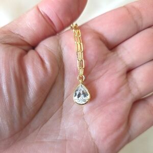 Melinda Maria "Drop of Perfection" Pendant Necklace [NWT!]